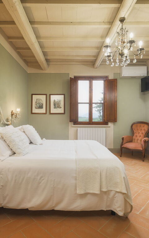 Villa la Contea: Schlafzimmer
