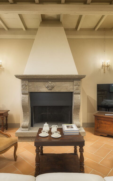 Villa la Contea: Wohnzimmer