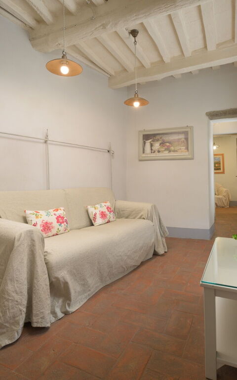 Villa Le Corchie: Wohnzimmer