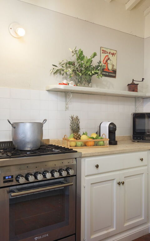 Villa Le Corchie: Küche