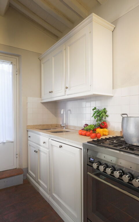 Villa Le Corchie: Küche