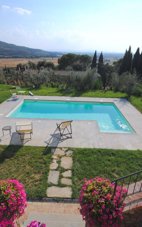 Villa Le Corchie: Außen, Draussen, Garten, Schwimmbad