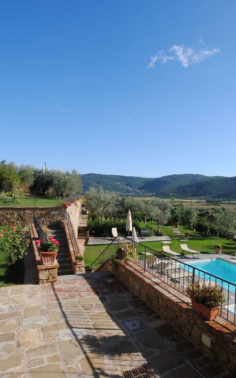 Villa Le Corchie: Außen, Draussen, Garten, Schwimmbad