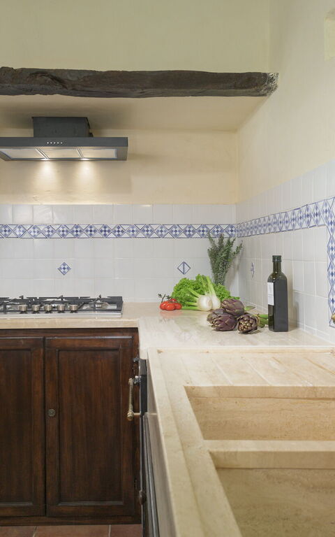 Casale Montanare: Küche