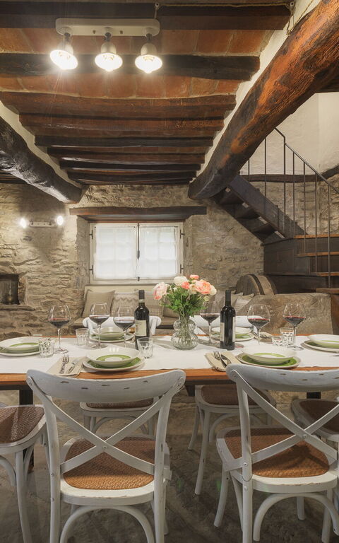 Casale Montanare: Esszimmer