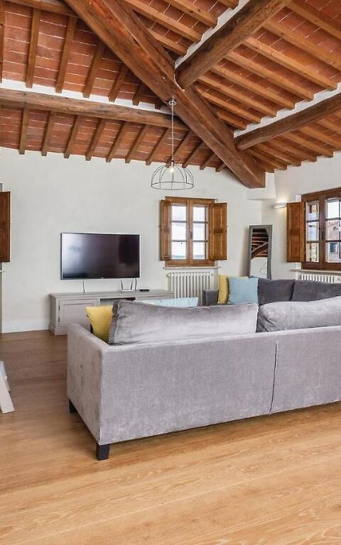 Villa Il Pozzo: Wohnzimmer