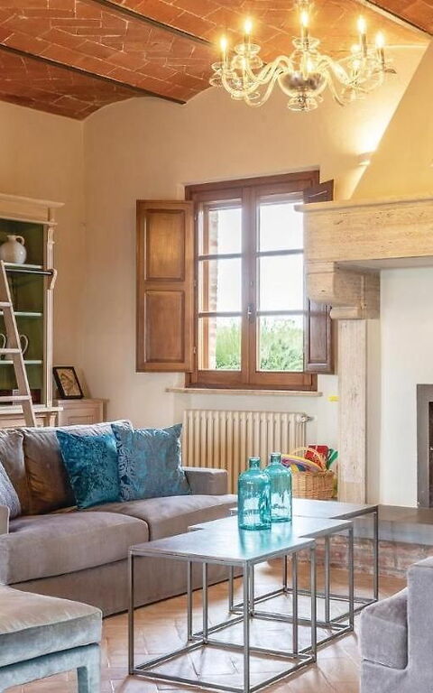 Villa Il Pozzo: Wohnzimmer