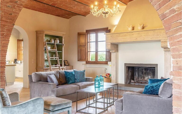 Villa Il Pozzo: Wohnzimmer