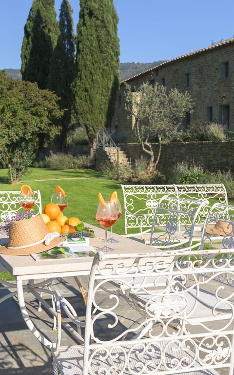 Villa Belvedere: Außen, Balkon / Terrasse / Patio, Draussen, Garten