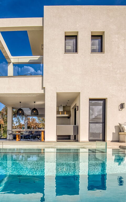 Villa Dominante: Außen, Draussen, Schwimmbad