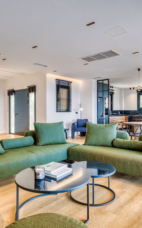 Villa Dominante: Wohnzimmer