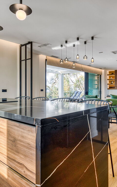 Villa Dominante: Küche