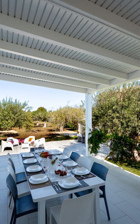 Villa Virginia: Außen, Balkon / Terrasse / Patio, Draussen