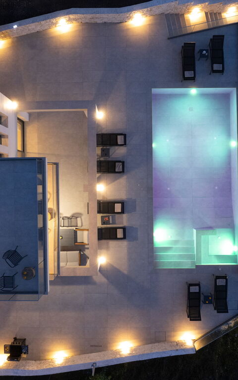 Villa Cocona: Ansichten, Schwimmbad