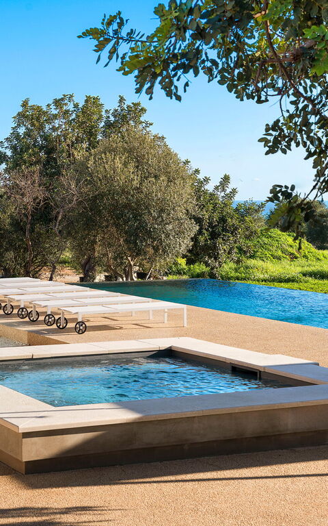 Villa Ninetta: Außen, Draussen, Schwimmbad, Whirlpool