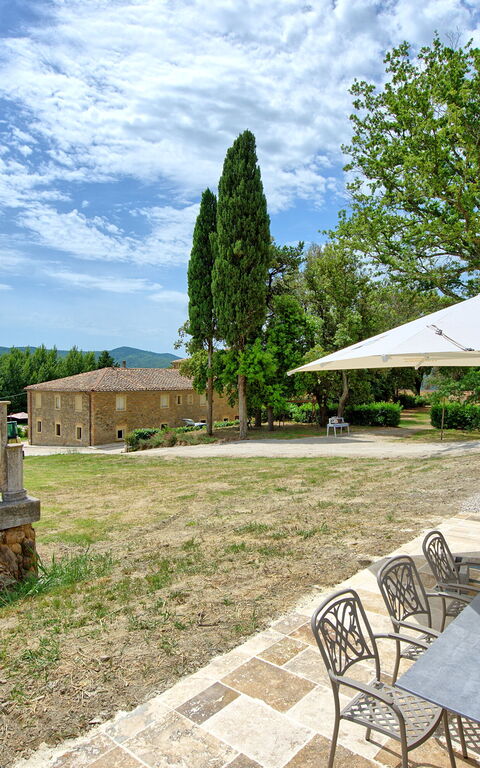 Borgo Ariano: Draussen