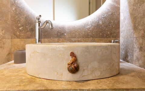 Unterkunft Borgo Ariano 18: Bad