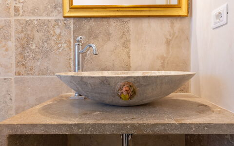 Unterkunft Borgo Ariano 5: Bad