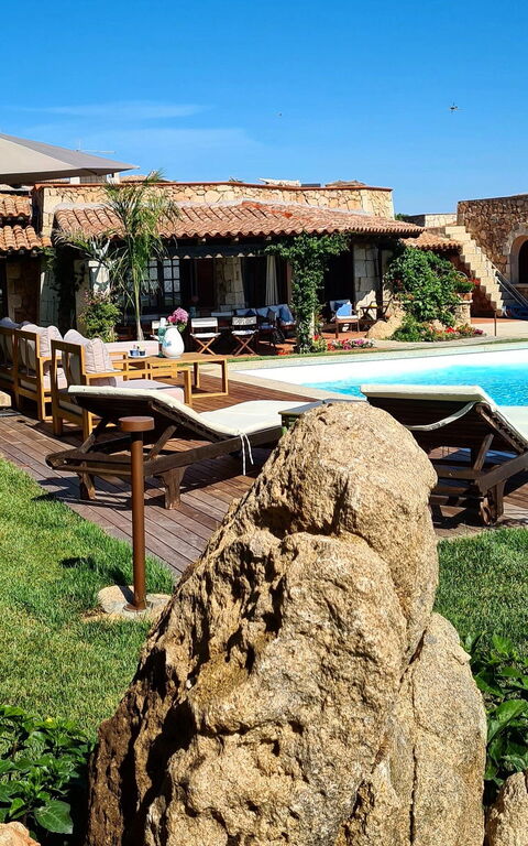 Villa Silenis: Außen, Draussen, Garten, Schwimmbad