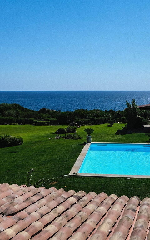 Villa Silenis: Ansichten, Außen, Draussen, Garten, Schwimmbad