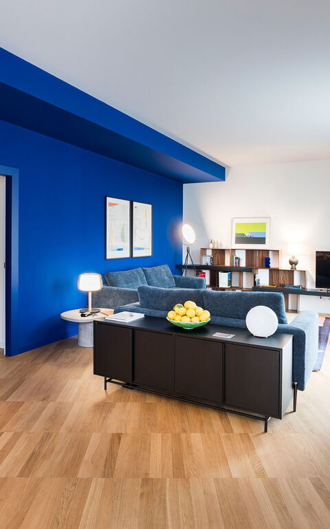 Monumento Apartament: Wohnzimmer