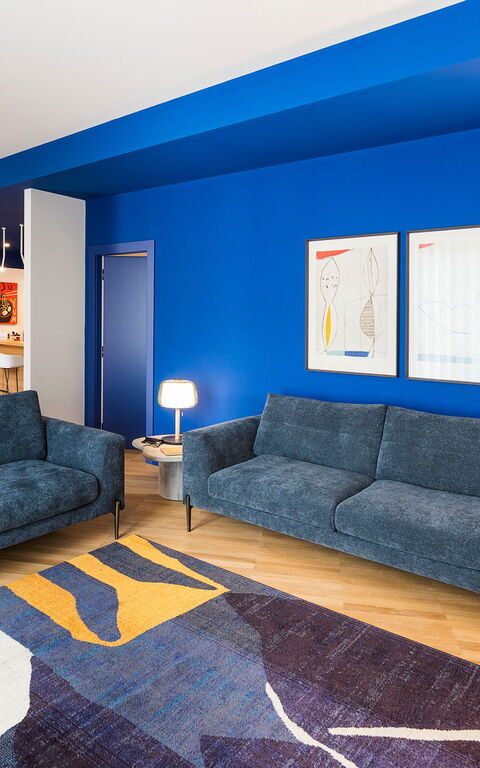 Monumento Apartament: Wohnzimmer