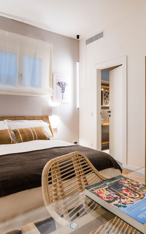 Monumento Apartament: Schlafzimmer