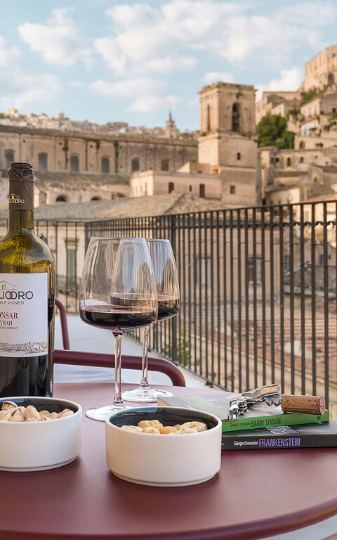 Monumento Apartament: Balkon / Terrasse / Patio, Draussen