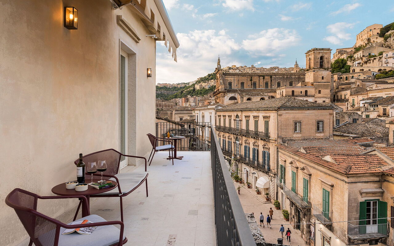 Monumento Apartament: Balkon / Terrasse / Patio, Draussen