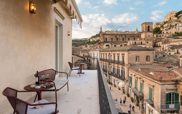 Monumento Apartament: Balkon / Terrasse / Patio, Draussen