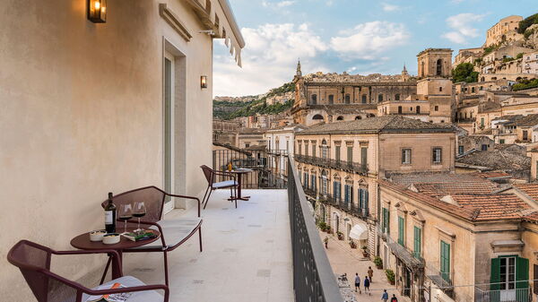 Monumento Apartament: Balkon / Terrasse / Patio, Draussen