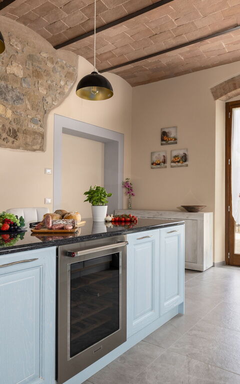 Tenuta Macericca: Küche