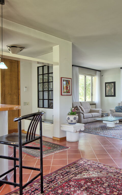 Villa Adriana: Wohnzimmer