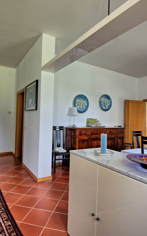 Villa Adriana: Wohnzimmer