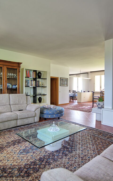 Villa Adriana: Wohnzimmer