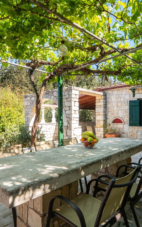 Villa Nikolas: Außen, Balkon / Terrasse / Patio, Draussen