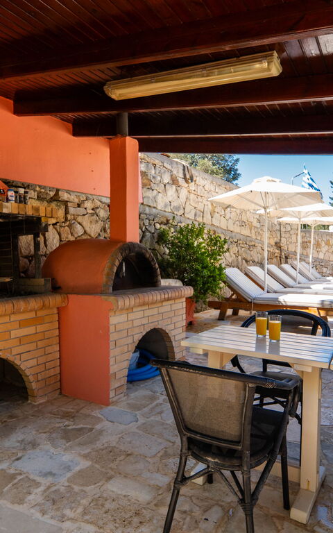 Villa Nikolas: Außen, Balkon / Terrasse / Patio, Draussen