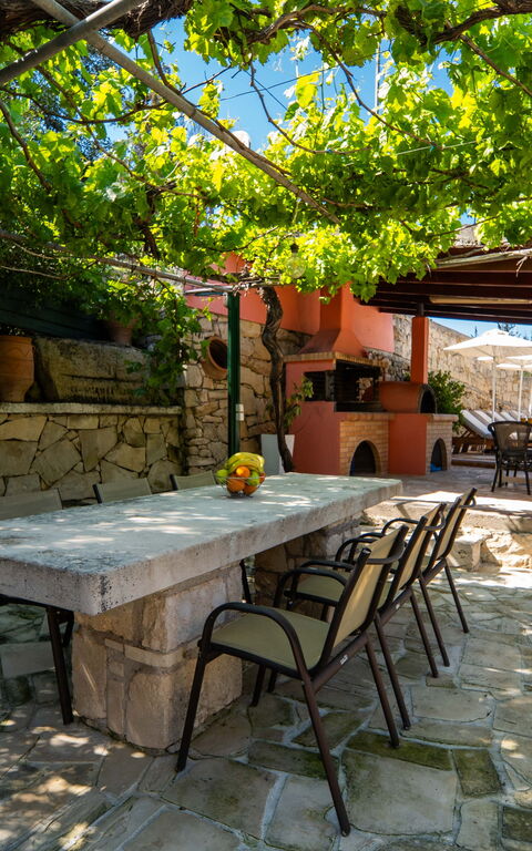 Villa Nikolas: Außen, Balkon / Terrasse / Patio, Draussen