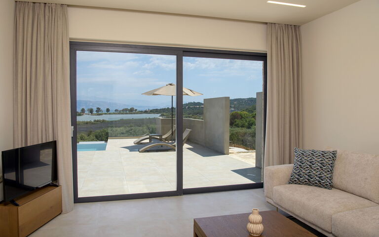 Villa Emys: Wohnzimmer