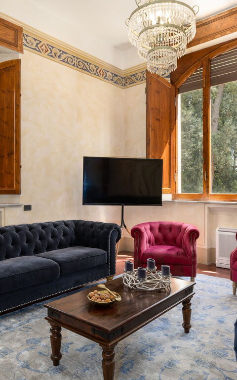 Villa Silvia: Wohnzimmer