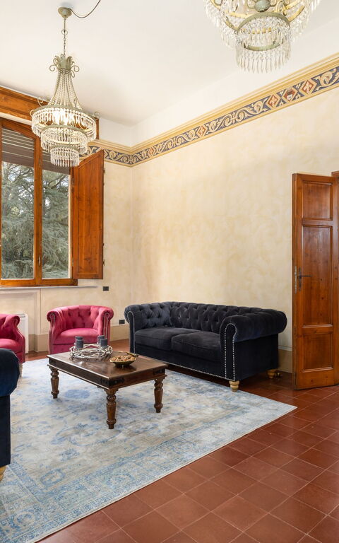 Villa Silvia: Wohnzimmer