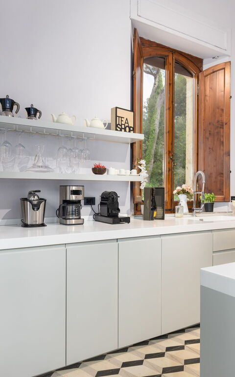 Villa Silvia: Küche