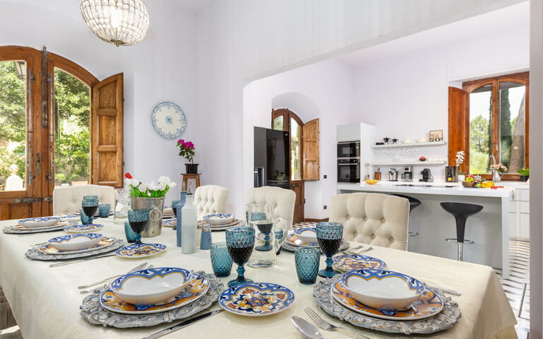 Villa Silvia: Esszimmer