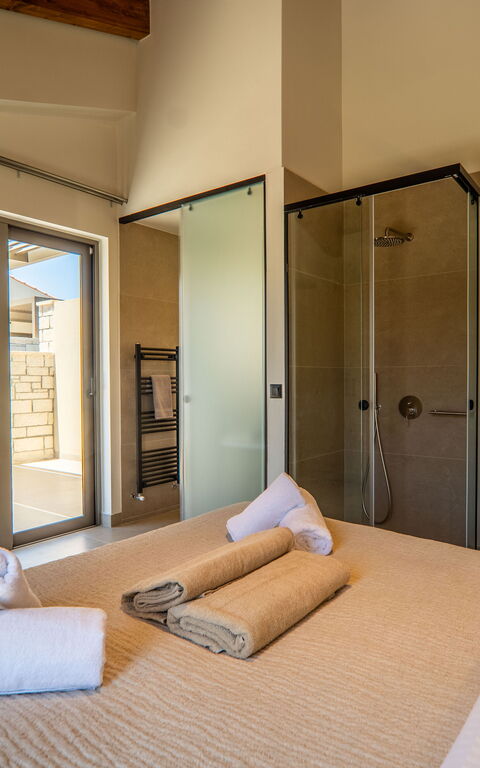 Villa Zen Chrysi: Schlafzimmer