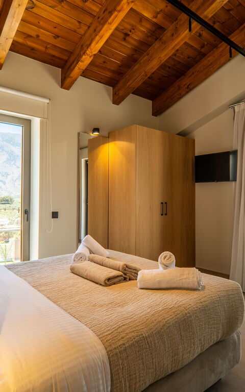 Villa Zen Chrysi: Schlafzimmer
