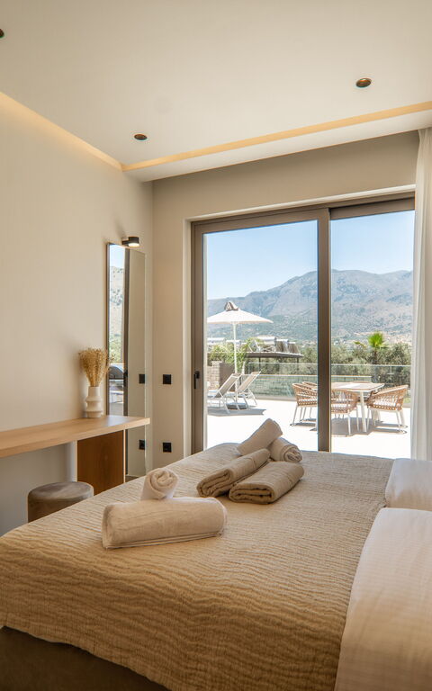 Villa Zen Aphrodite: Schlafzimmer