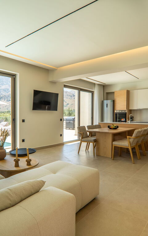 Villa Zen Aphrodite: Wohnzimmer