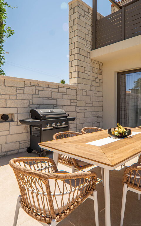 Villa Zen Hephaistos: Außen, Balkon / Terrasse / Patio, Draussen