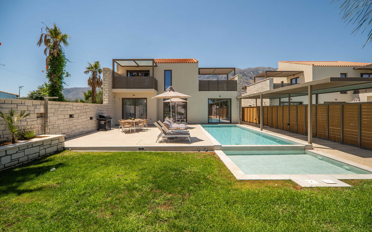 Villa Zen Hephaistos: Außen, Draussen, Garten, Schwimmbad