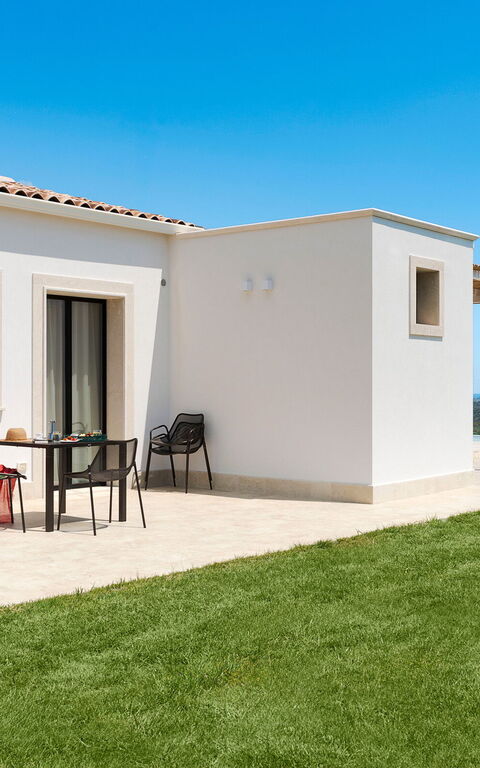 Netina Domus: Draussen, Garten